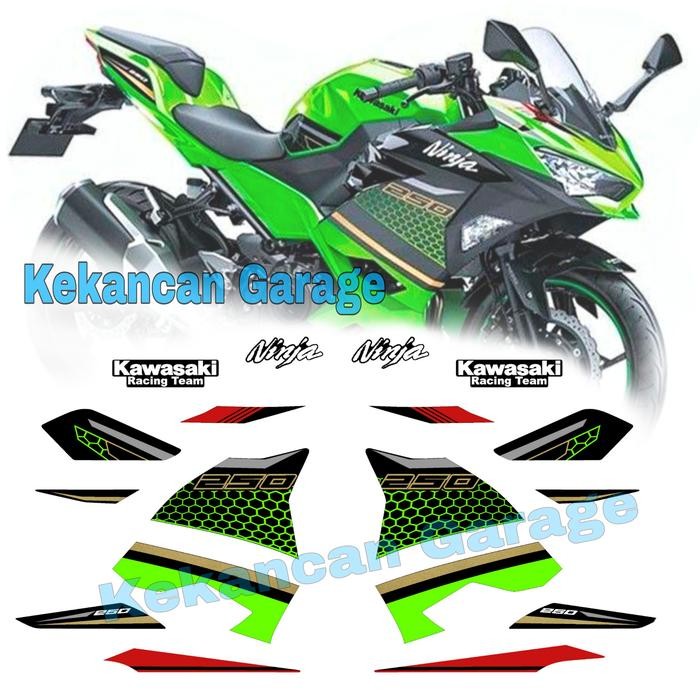 PREMIUM Striping New Ninja 250FI Livery KRT HIJAU