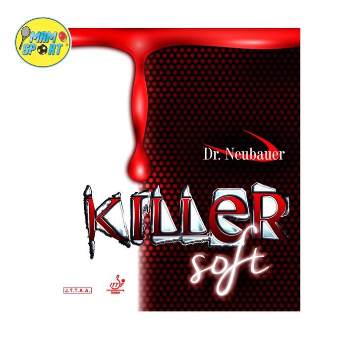 PREMIUM Karet Bet Pingpong Tenis Meja DR Neubauer KILLER SOFT Original