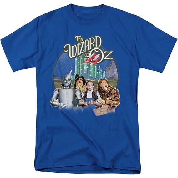 The Wizard of Oz We're Off to See Wizard Unisex Kaos Dewasa untuk Pria dan Wanita