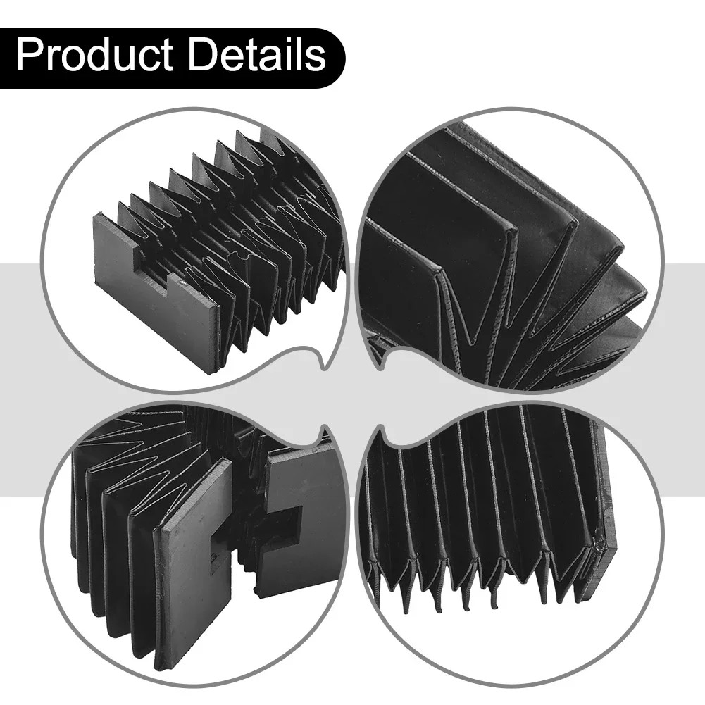 Dust Cloth HGR20 Bellows Linear Guide Rail Dust Cover Cloth Protect Your CNC Machines from Dust Dirt