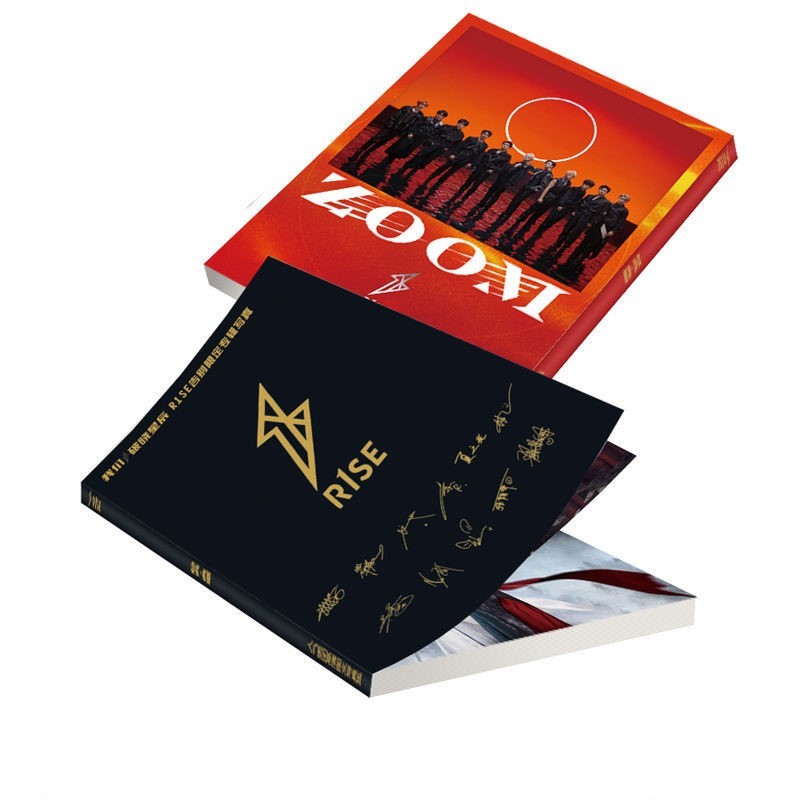 R1SE New Album Photobook Zhou Zhennan He Luoluo Xia Zhiguang Liu Ye PB With Bookmark Greeting Card S