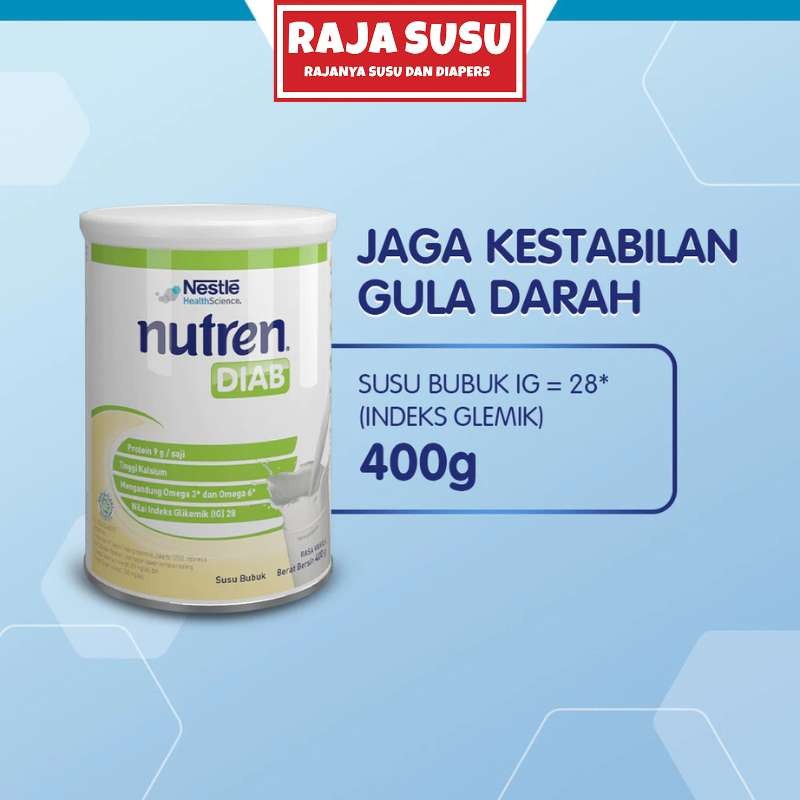 

NUTREN DIABET 400 G - RAJA SUSU