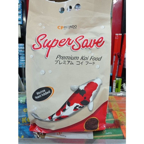 Pakan Ikan Koi Super Save Premium Koi Food 5 Kg Pakan Koi Supersave 5kg