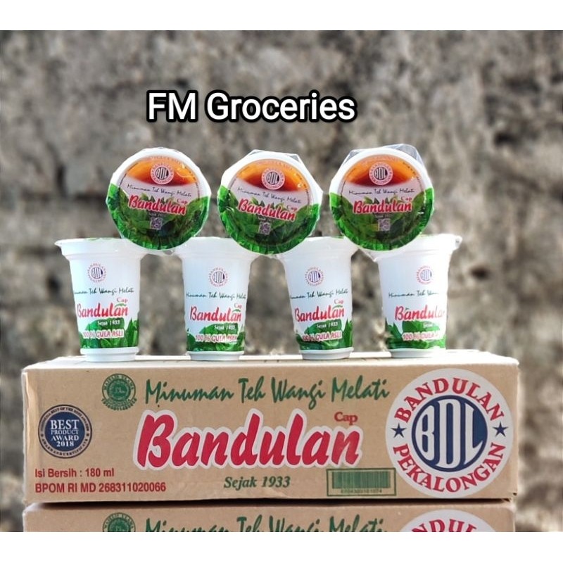 

Teh Bandulan melati isi 24 gelas