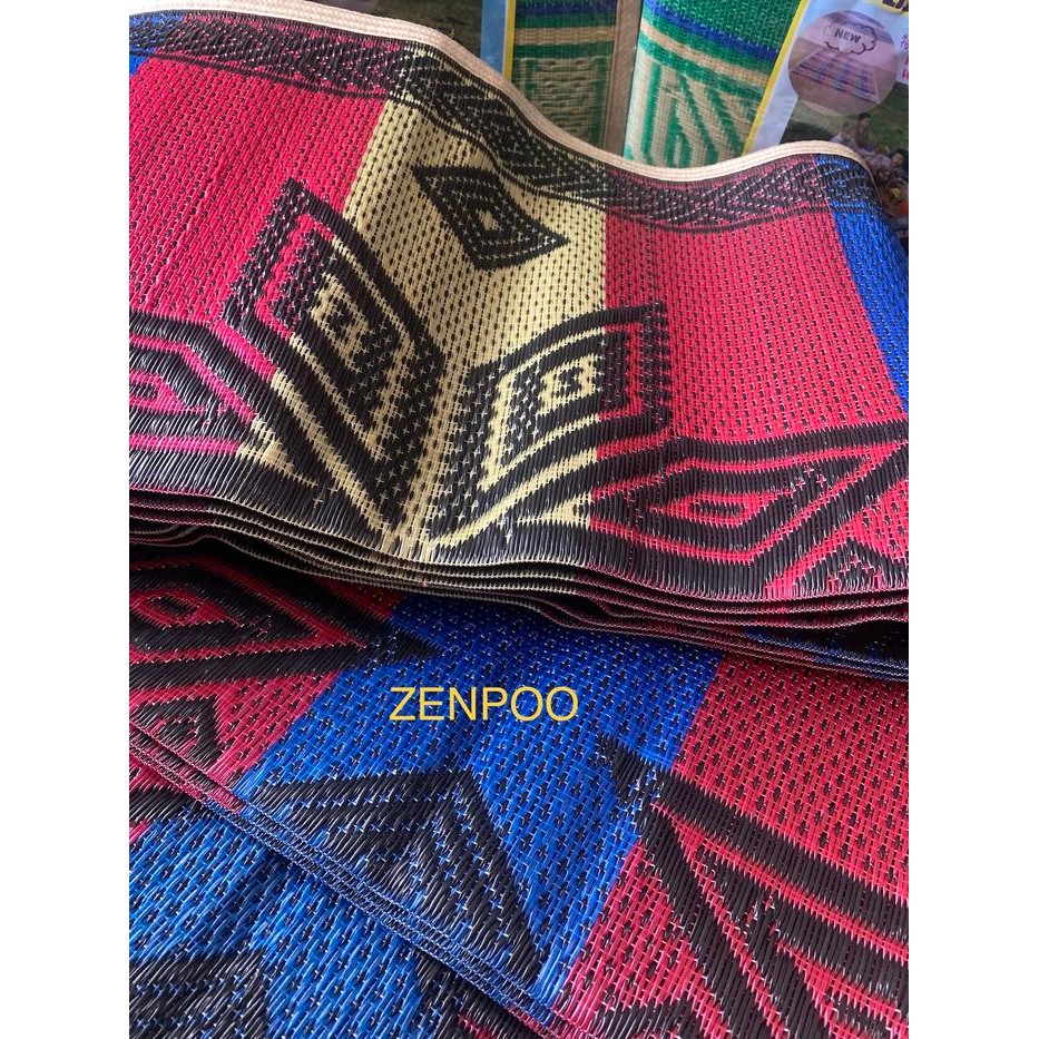 Tikar Lipat Plastik Tiker Lipat Piknik 300x400 Kualitas Bagus