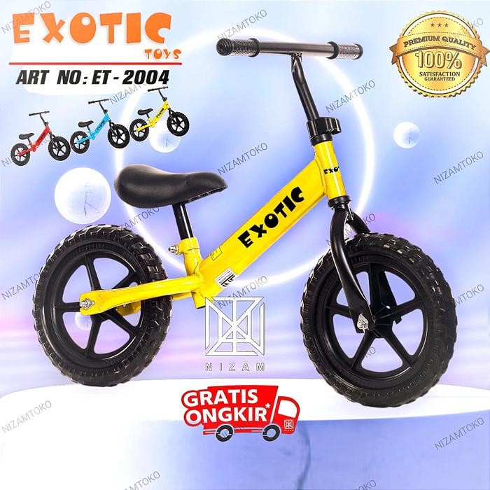 SALE EXOTIC 2004 BALANCEBIKE SEPEDA KESEIMBANGAN ANAK TANPA PEDAL