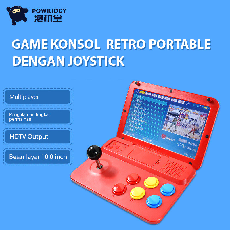 Powkiddy Game Retro A13 Video Game handheld Console 10 inch Game Retro handheld Game Retro Portable