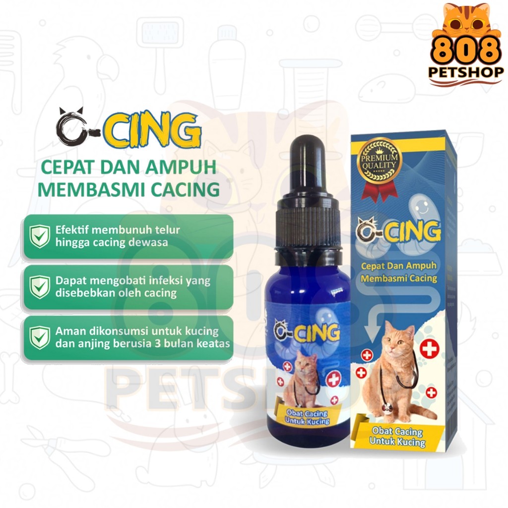 O-CING Obat cacing kucing O-cing 20 ml