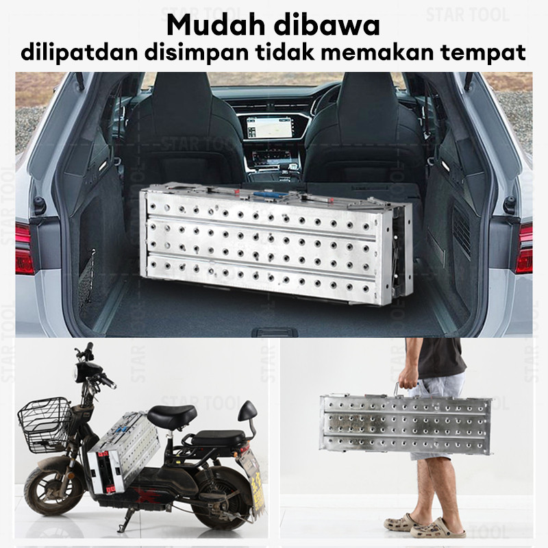 Alat Cat Scaffolding Steger Perancah Premium Perancah Baru Tangga Lipat