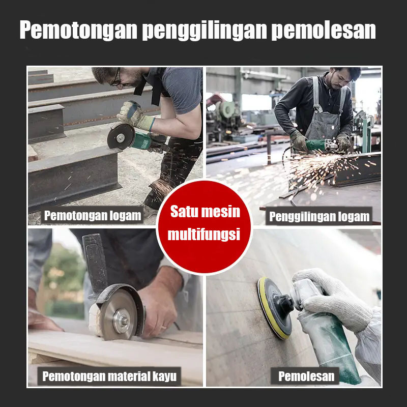 REAIM 13mm bor dan gerinda mesin bor listrik bor gerinda paket bor dan gerinda mesin gerinda tangan