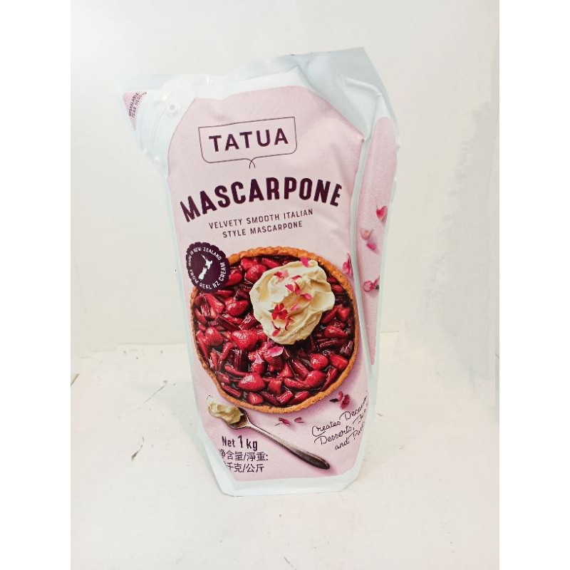 

Krim Keju Mascarpone Tatua 1kg Tekstur Lembut