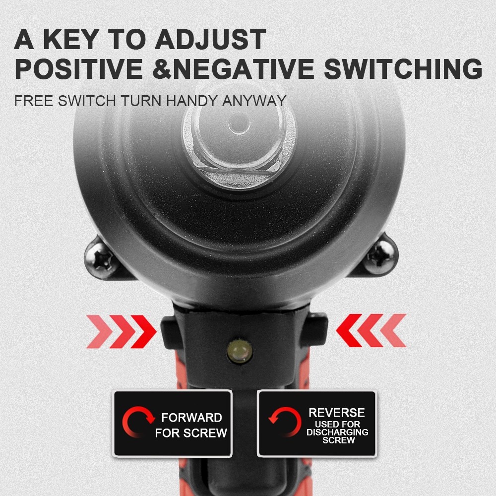 JLD 650N.m Impact Wrench Cordless Torsi Besar Brushless Impact Murah Promo Impek Pembuka Baut Motor