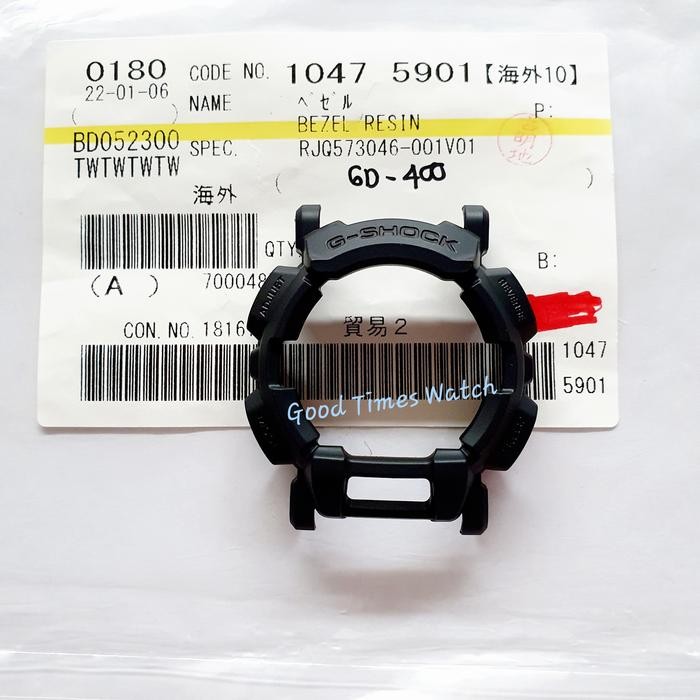Bezel G-Shock Gd-400-1 Gd 400Mb Gd 400 Casio Original