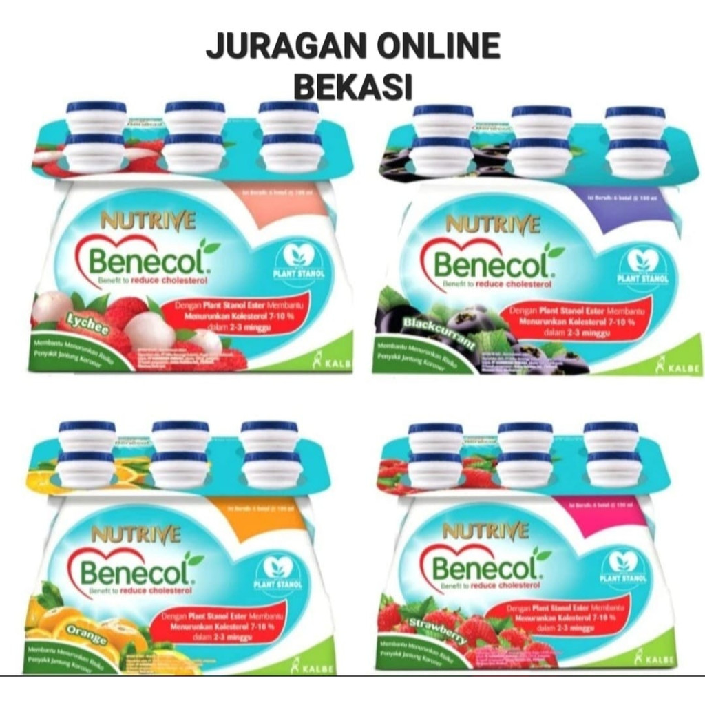 

Nutrive BENECOL [6 X 100 ml] Minuman Penurun Kolesterol