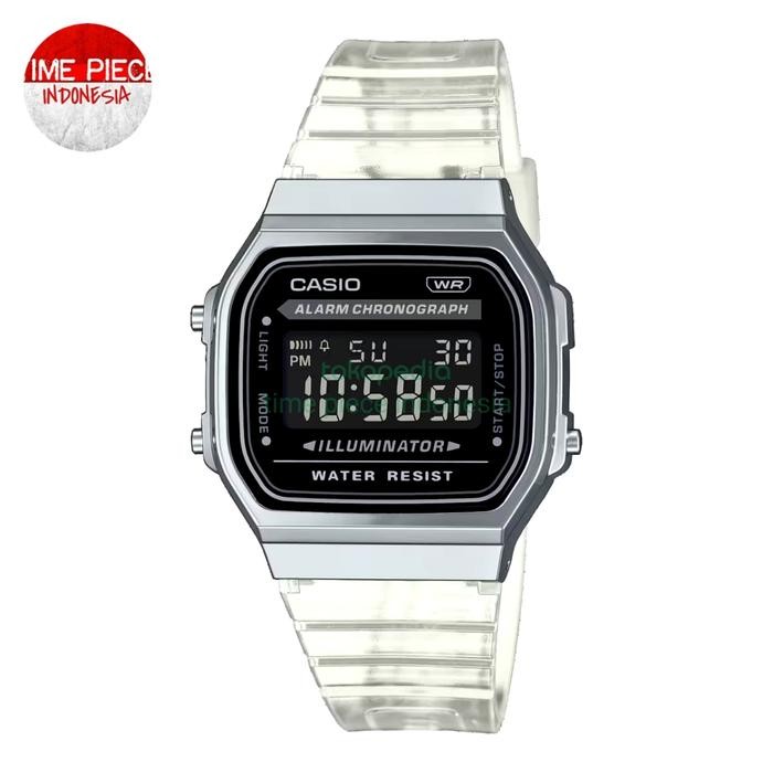 Casio Vintage A168Xes-1Bdf / Casio A168Xes-1B Original & Garansi