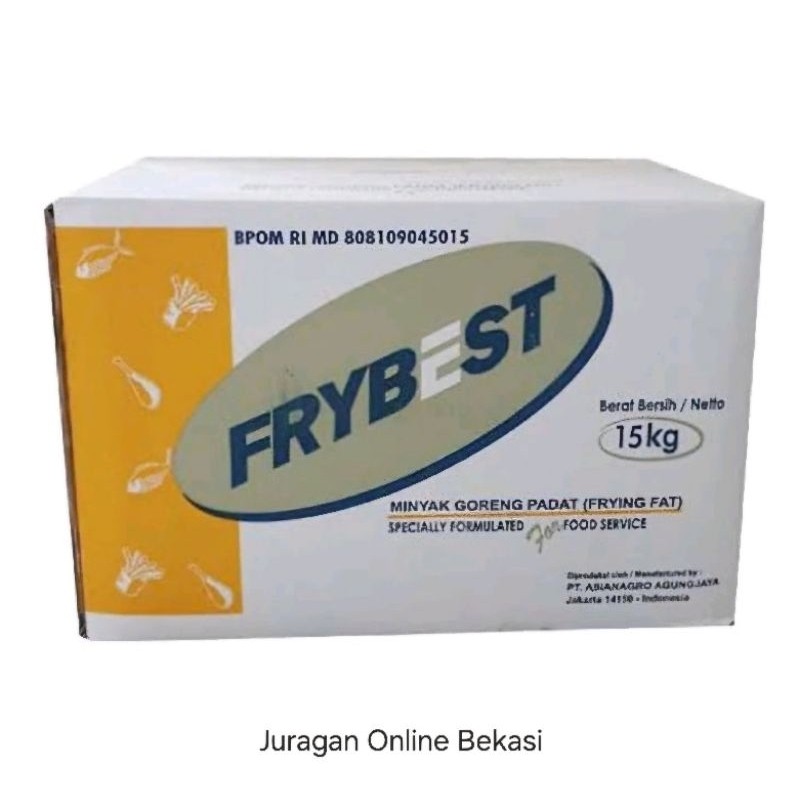 

MINYAK PADAT FRYBEST ECERAN [1kg]