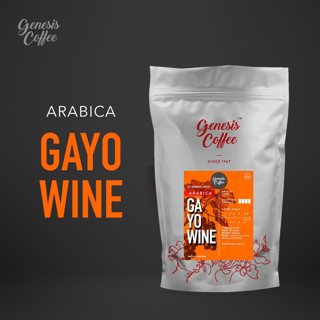 

Arabica Gayo Wine kemasan 200gr