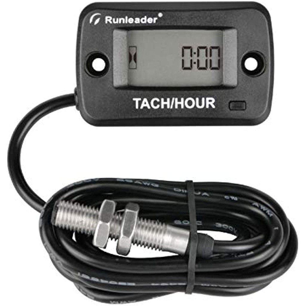 Rotating Shaft Tachometer Maintenange Digital Hour Meter Programming Svc Time Max Rpm 20000 Reset