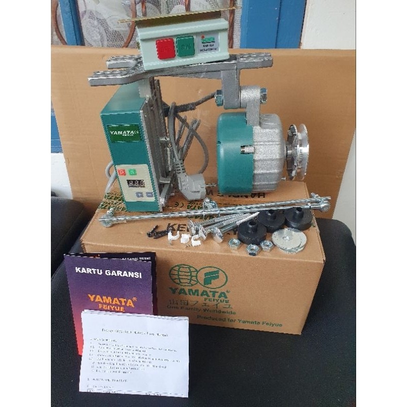 dinamo servo yuasa tianhong yamata benho takatori original serko serpo serfo mesin jahit juki