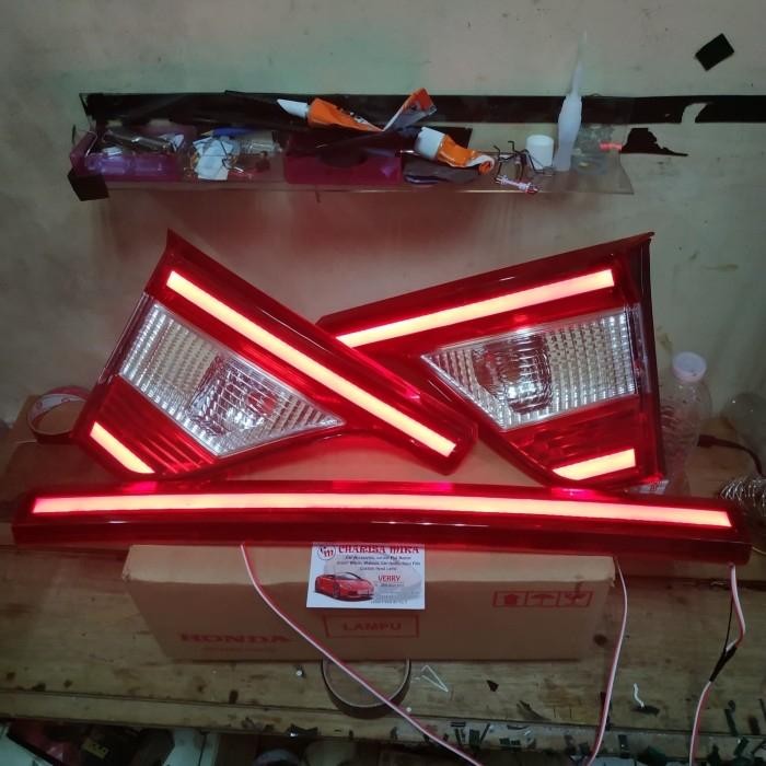 PREMIUM lampu honda brv custom ledbar honda brv reflektor bagasi brv