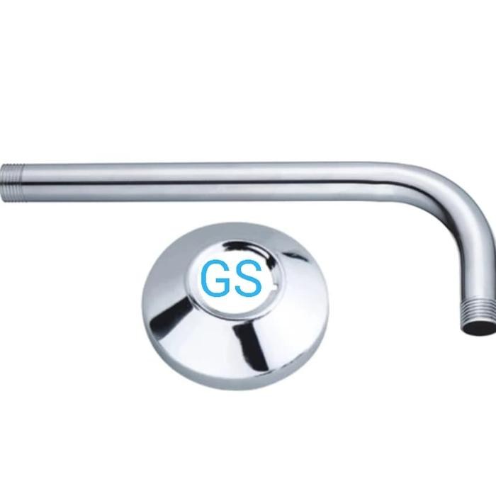 Tiang Pipa Wall Shower Air Panas Dingin Stainles 30 cm