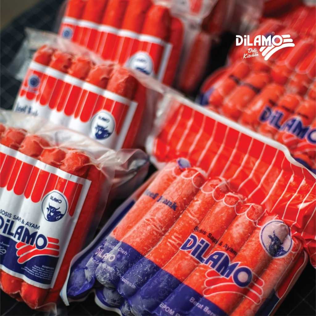 

Dilamo Sosis Beef Frank 450 & 900 Gram Halal BPOM