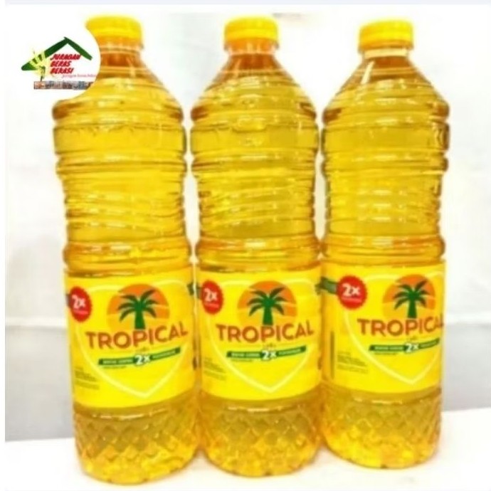 

MINYAK GORENG TROPICAL BOTOL 1L ( ISI 3PCS )