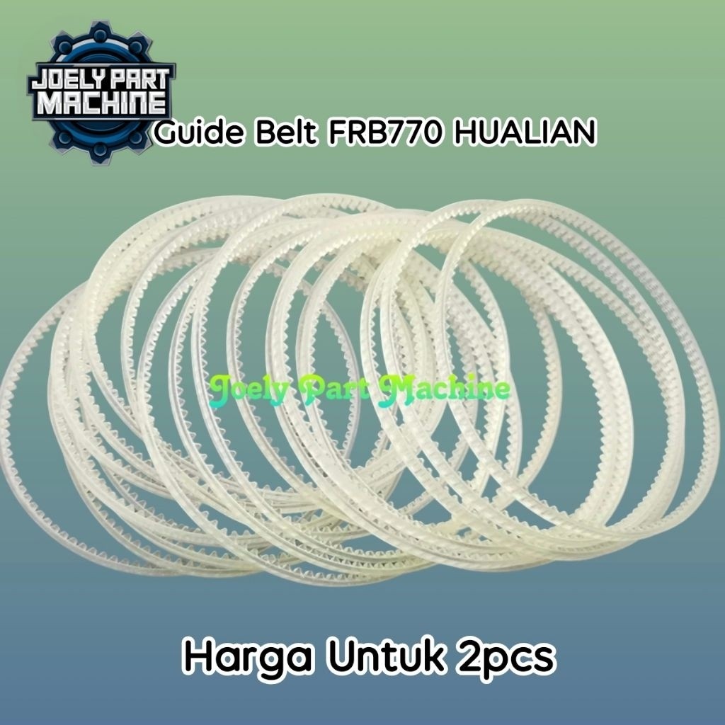 2 Pcs Guide Belt/Belt Gerigi Mesin Band Sealer FR 800 FR 900 Atau FRB770