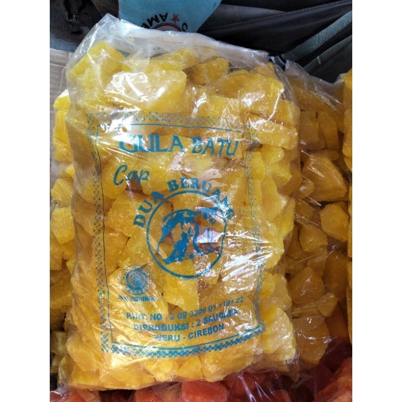 

Gula Batu Kuning 10kg_KhasCirebon_Cap Dua Beruang