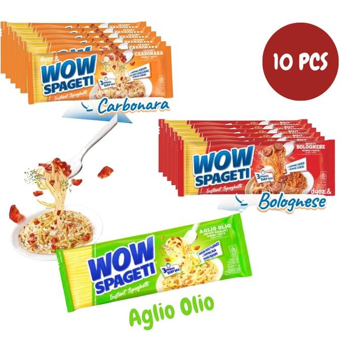 

G&C WOW SPAGETI PAKET 10 PCS - SPAGETI INSTANT