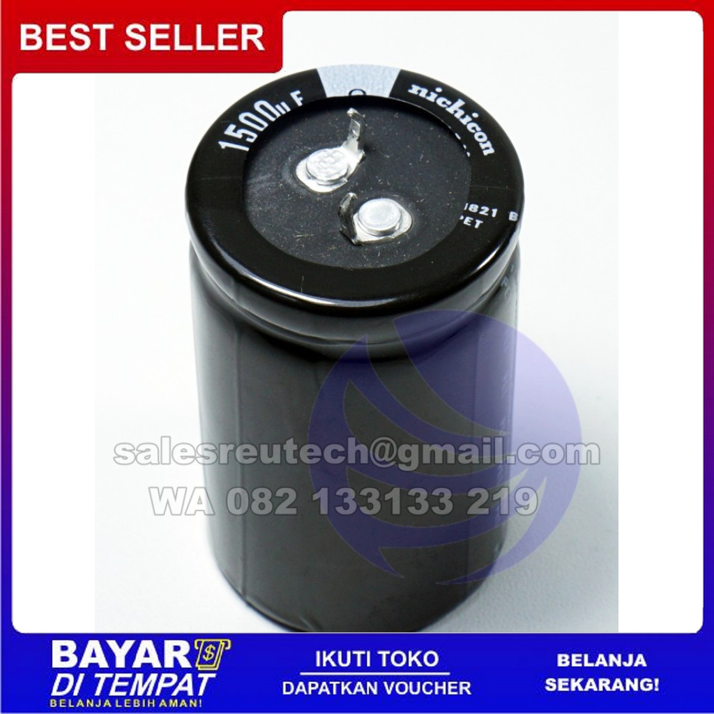 FREE ONGKIR KAPASITOR NICHICON 1500UF 200V BISA COD