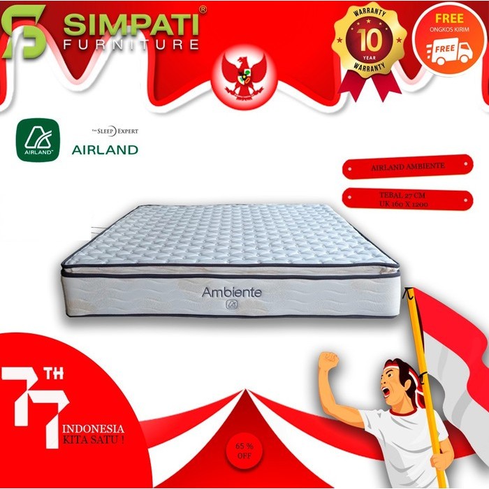 meta Springbed airland uk 180x200 ambiente matras only 27cm