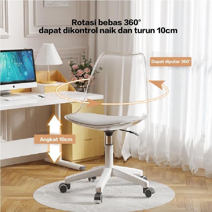 meta Kursi putar/ Kursi Belajar putar/ Kursi Kantor /Kursi Kantor Minimalis Furniture