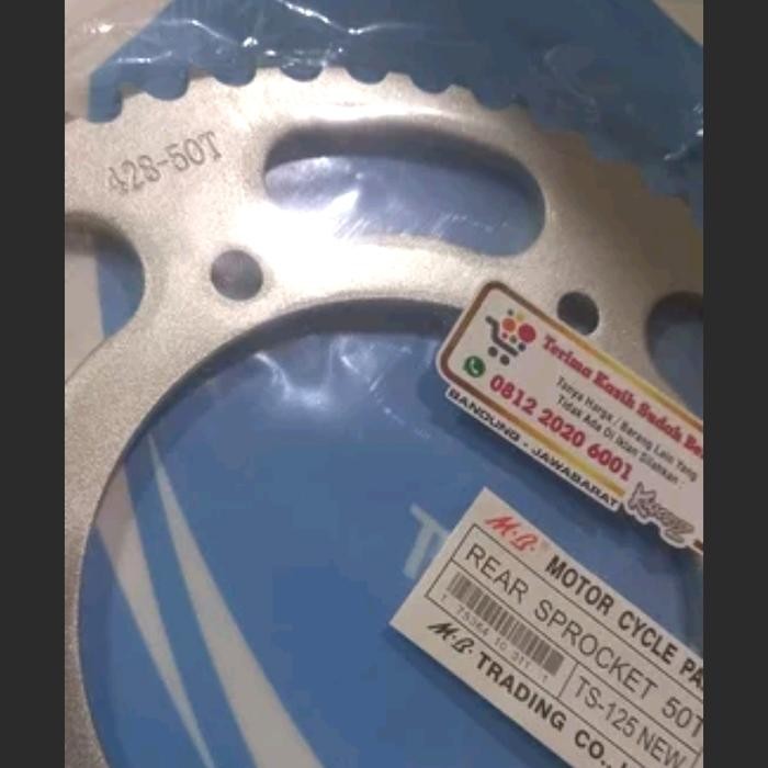 Gear Belakang Ts125 Ukuran 50 Gear Tromol Belakang Ts125 Gir Belakang Ts125 Gir Ts125 Gear Ts125 Gig