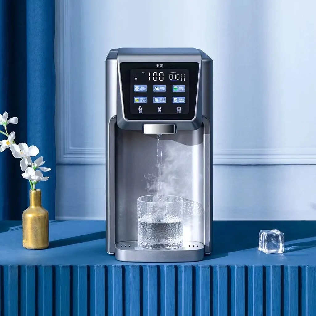 Mesin Minum Langsung Pemurni Air Baru Pemanas Rumah Tangga Filter RO All-in-one Mesin Minum Desktop 