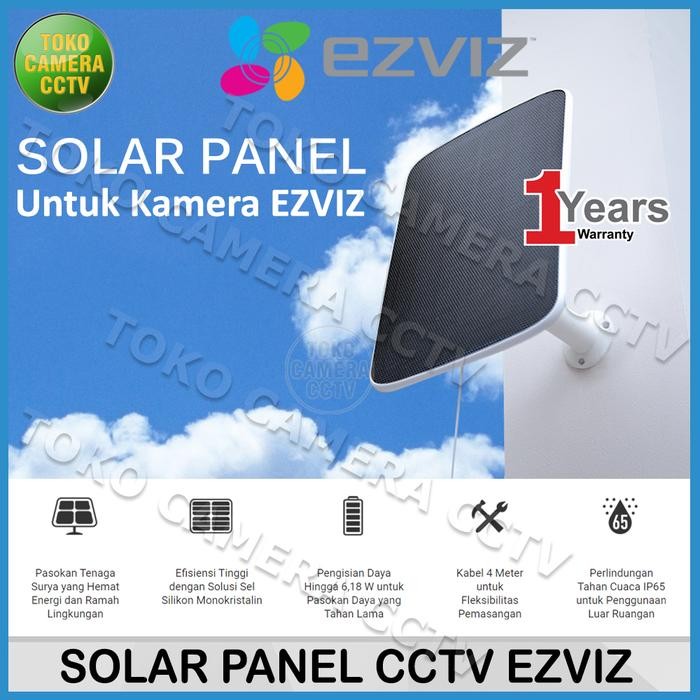 Terhemat Ezviz Solar Panel Ezviz Solar Charging Panel