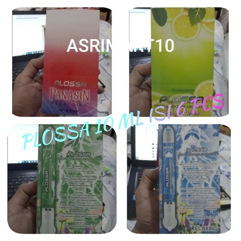 Plossa Roll on aromathrapy 10 ml isi 6 pcs