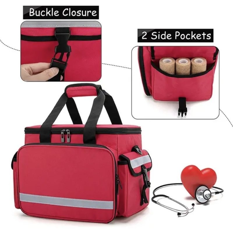 tas selempang medis p3k alat kesehatan PMI tas dokter murah