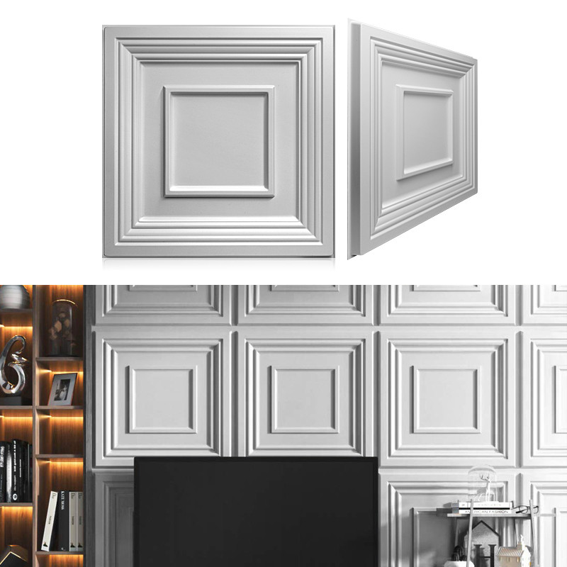 30X30Cm Renovasi Dinding Rumah Stereo 3D Panel Dinding Tanpa Perekat 3D Stiker Dinding Seni Ubin 3d 