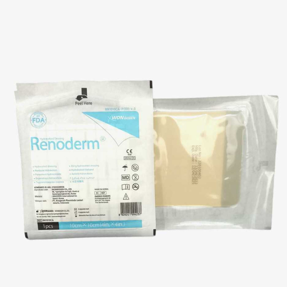 Renoderm 10cm X 10cm - hydrocolloid dressing