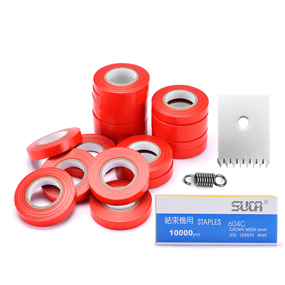 20 Buah Tapetool Tape PVC Tanaman Dasi Tapetools Cabang Tape Staples untuk Alat Berkebun Mesin Pengi