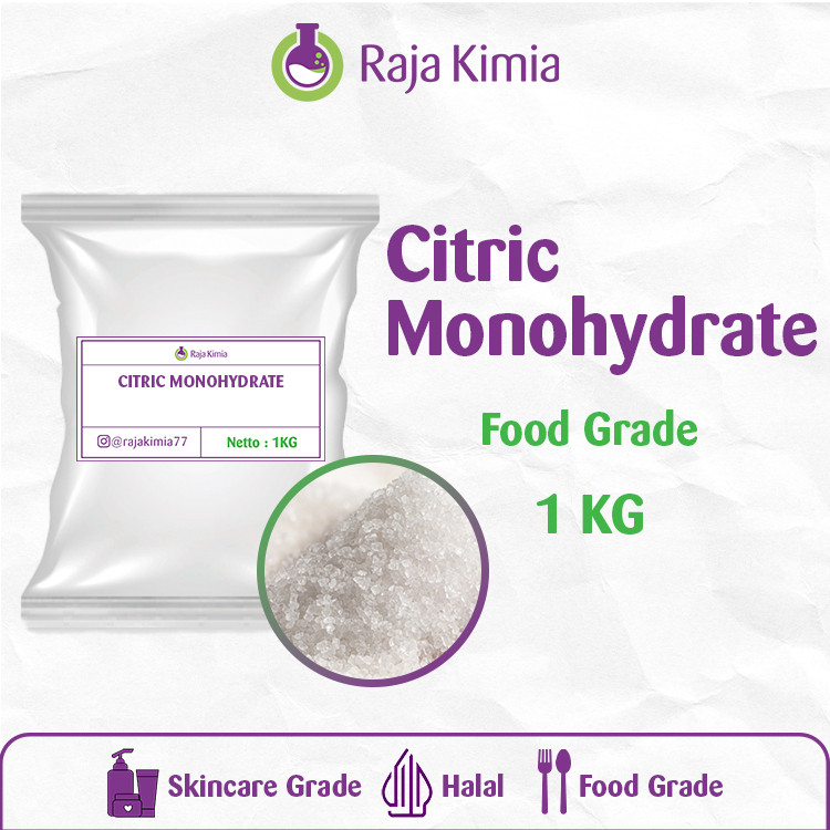 

[PREMIUM] CITRIC MONOHYDRATE/ CITRUN / SITRAT - 1 KG