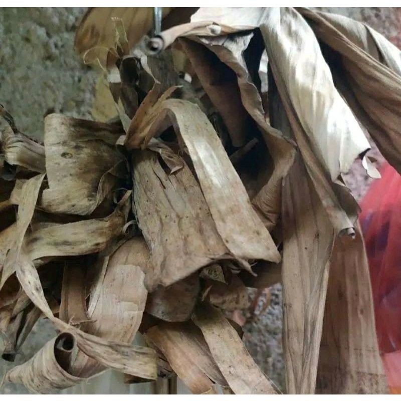 

Daun Pisang Kering 1 Kg / klaras /godong gedang