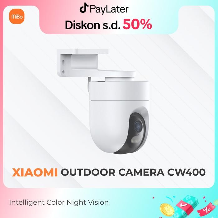 TERBARU Xiaomi Outdoor Camera CW400 4MP 2.5K Kamera CCTV Outdoor 360 IP66 Waterproof AI Human