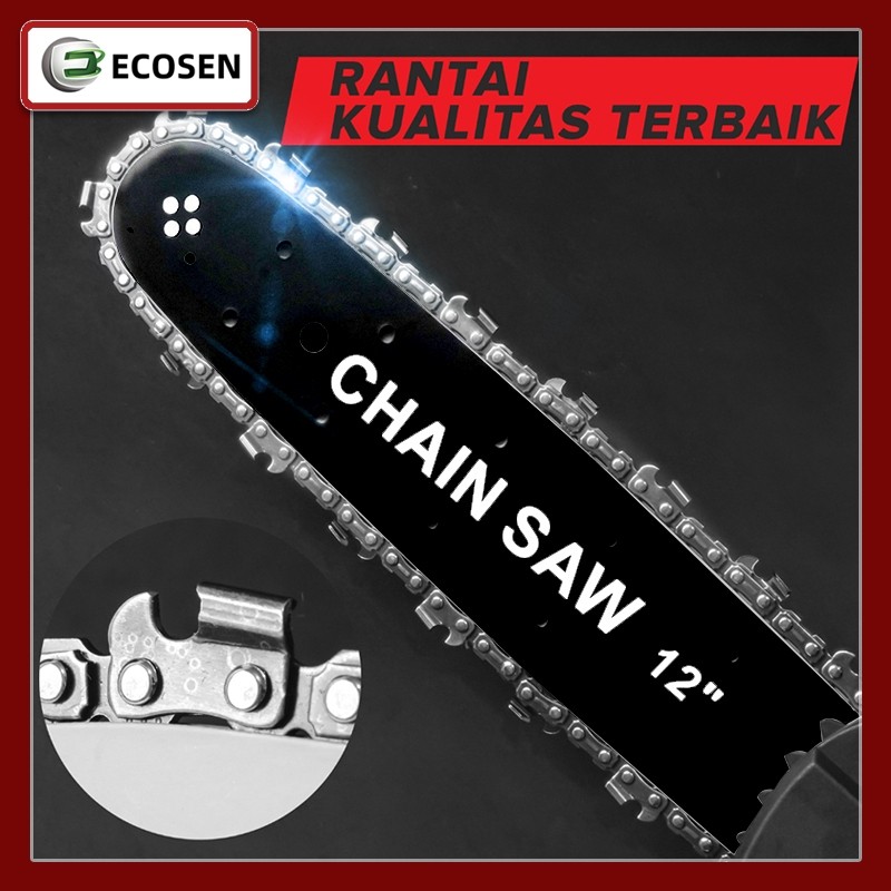 ECOSEN 358VF Chainsaw / Gergaji Rantai Elektrik Mini 12 Inch