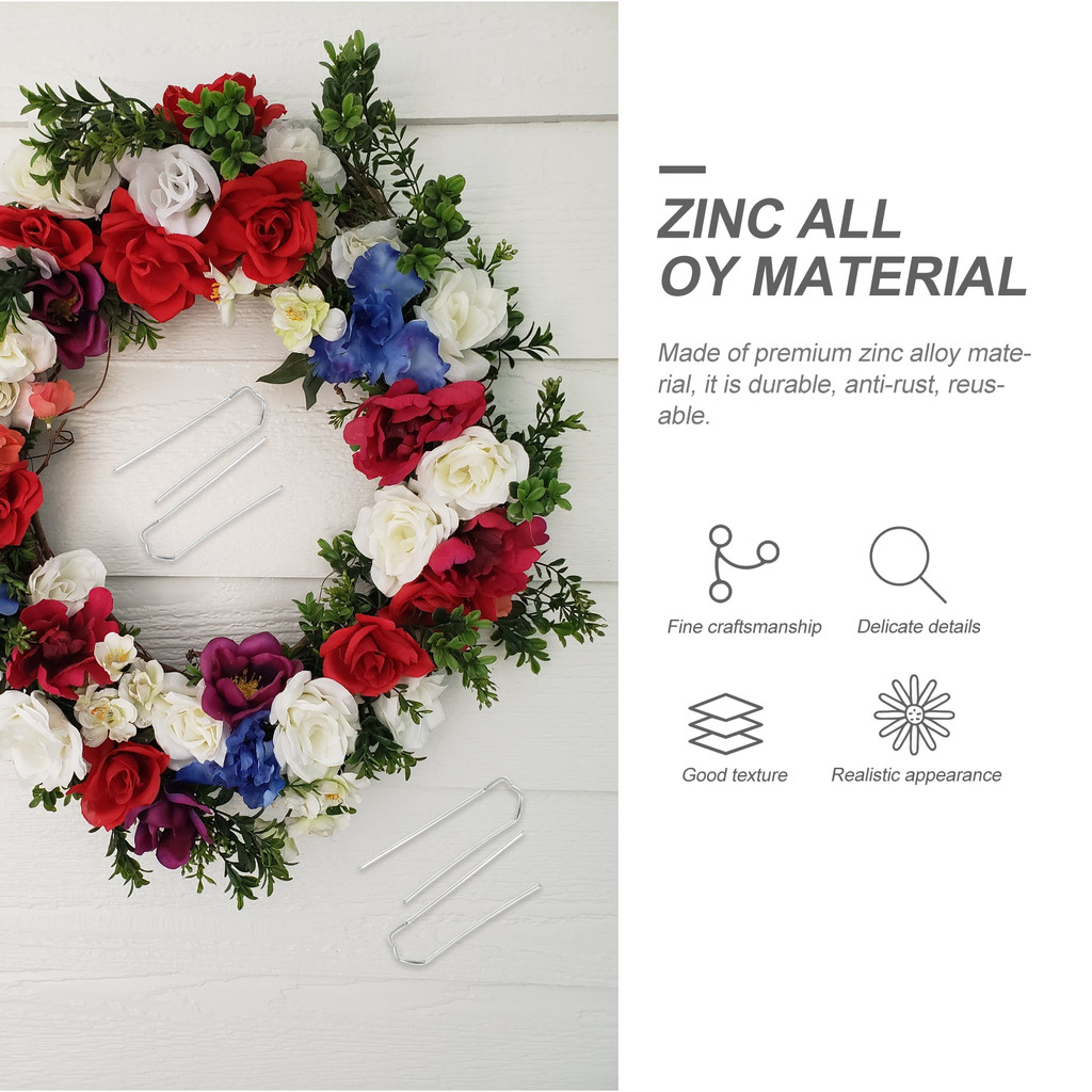 100 pçs arranjo floral pinos tenda estacas multi-purpose liga grinalda artesanato fazendo acessórios