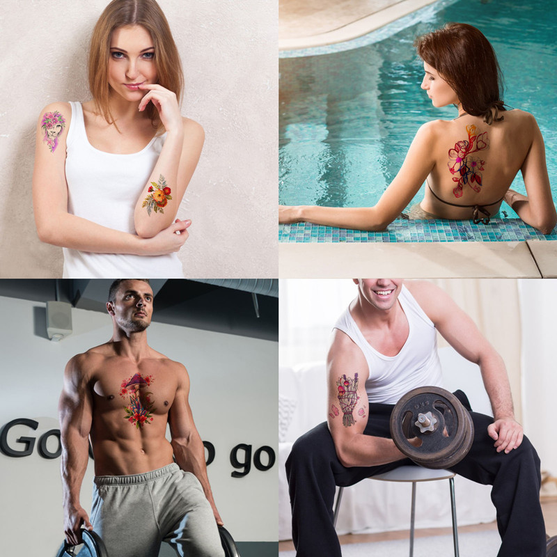 A4 Art Skin Tattoos Transfer Paper DIY Waterproof Temporary Tattoo Sticker Inkjet Laser Printing Pri