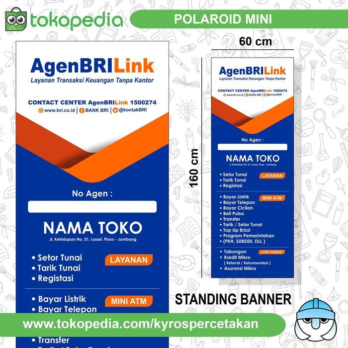 SPANDUK BRILINK BERDIRI