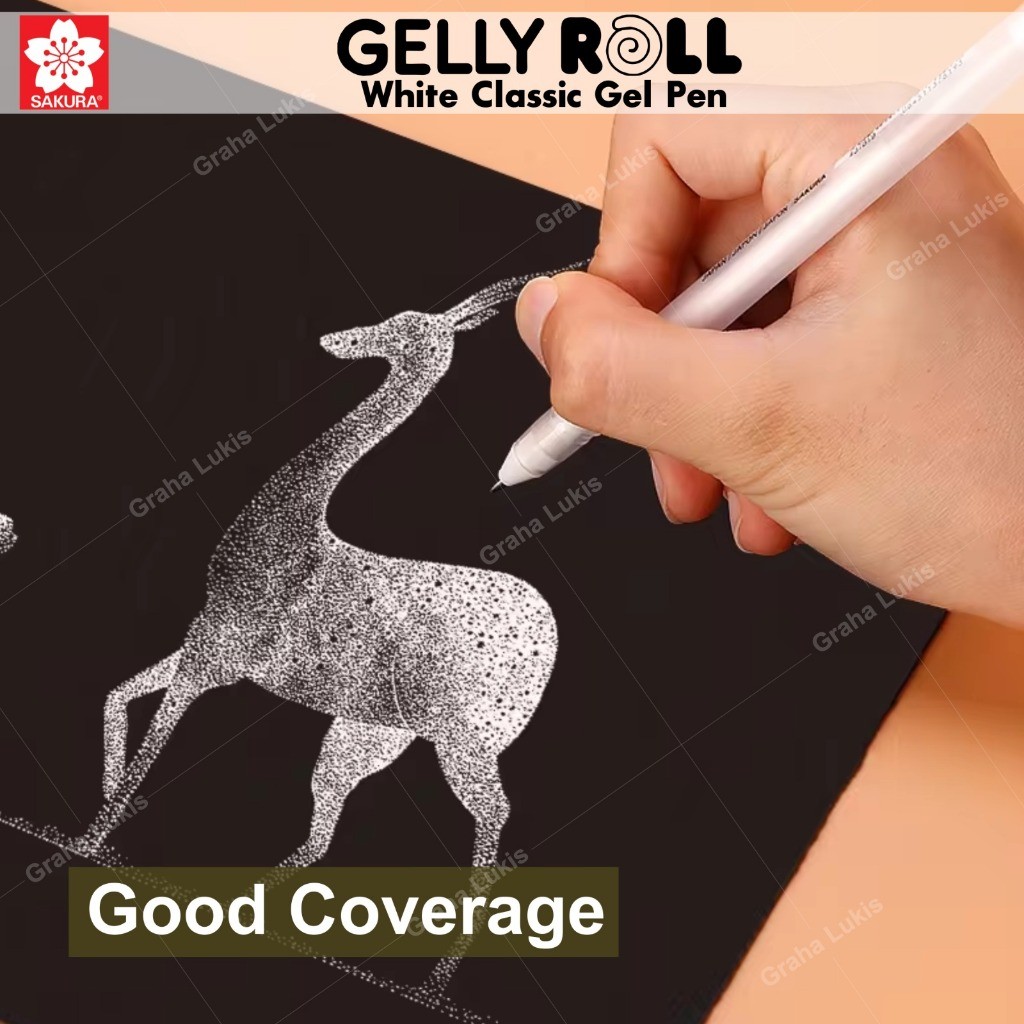 

SAKURA GELLY ROLL WHITE SET 3 / SET 6