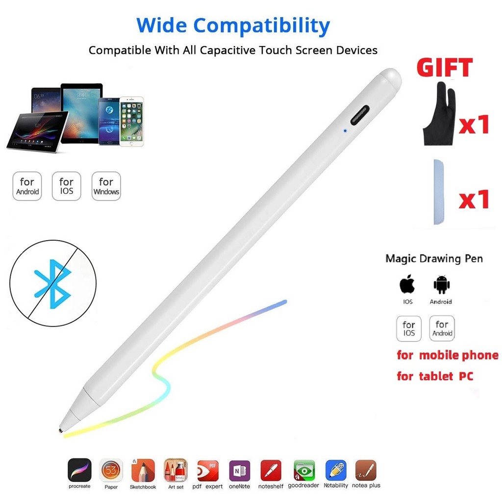 Universal Touch Pencil Drawing Stylus Pen for Apple iPad Pro Air Mini iPhone Xiaomi HUAWEI Tablet PC